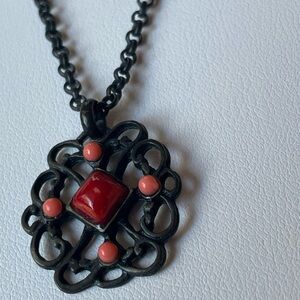 Vintage Robert Rose necklace